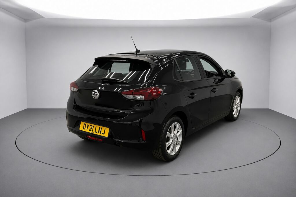 Vauxhall Corsa Se Hatchback DY21LNJ Black #3