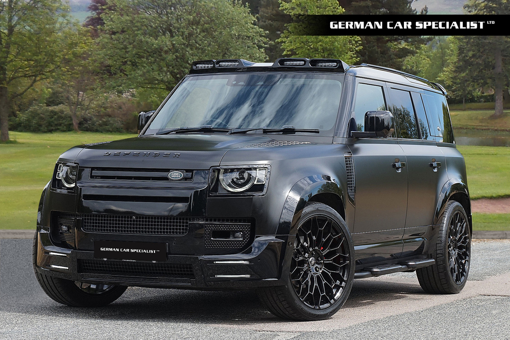 Land Rover Defender Estate Black #4
