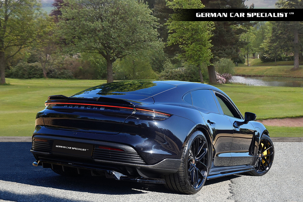 Porsche Taycan Saloon Black