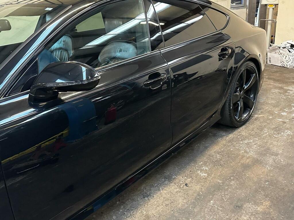 Audi A7 Hatchback 3.0 Tdi V6 Black Edition Sportback S Tro Black #6