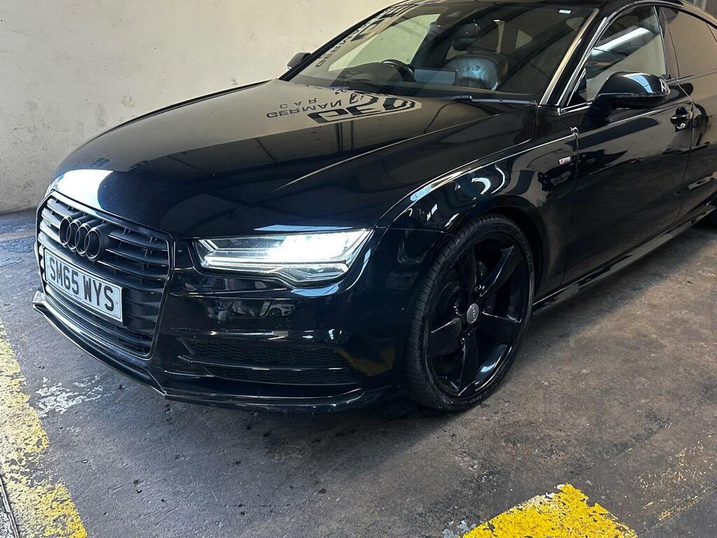 Audi A7 Hatchback 3.0 Tdi V6 Black Edition Sportback S Tro Black #2
