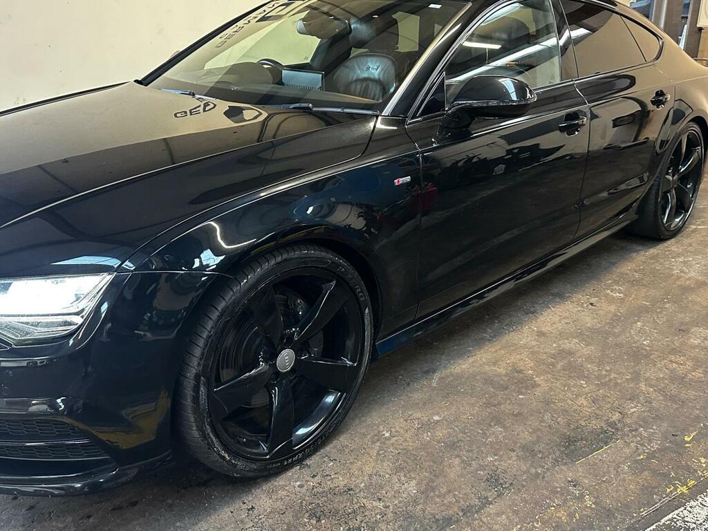 Audi A7 Hatchback 3.0 Tdi V6 Black Edition Sportback S Tro Black #3