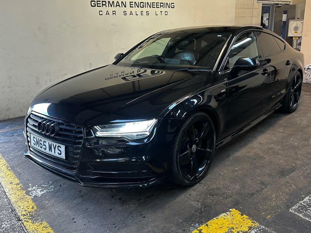 Audi A7 Hatchback 3.0 Tdi V6 Black Edition Sportback S Tro Black