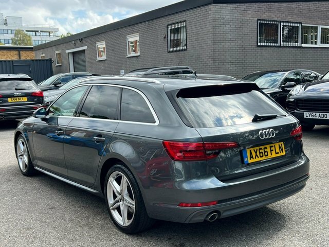 Audi A4 Avant 2.0 Tdi S Line AX66FLN Grey #4