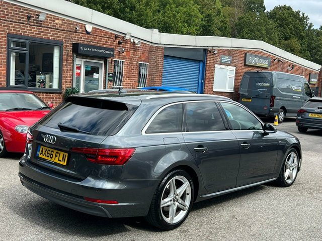 Audi A4 Avant 2.0 Tdi S Line AX66FLN Grey #3