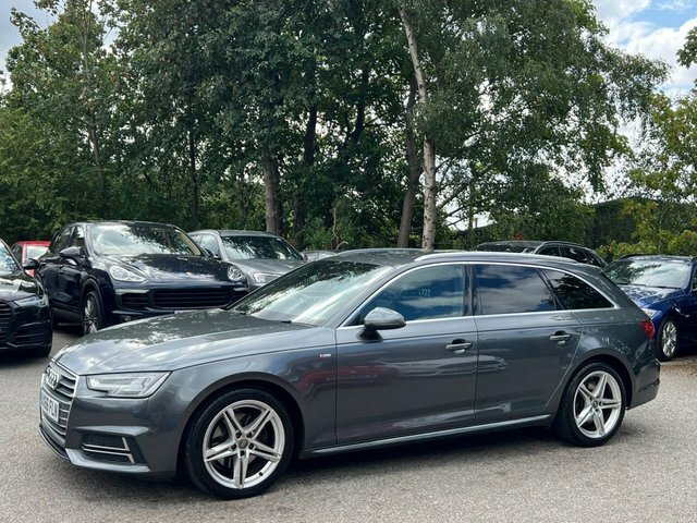 Audi A4 Avant 2.0 Tdi S Line AX66FLN Grey #2