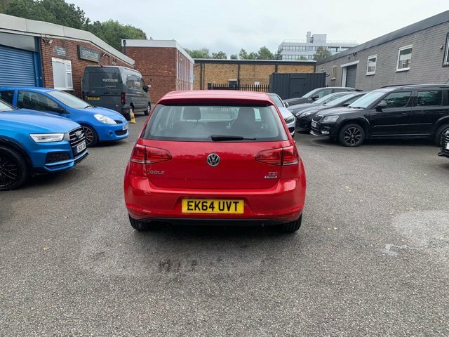 Volkswagen Golf 1.4 Tsi Bluemotion Tech Red #4