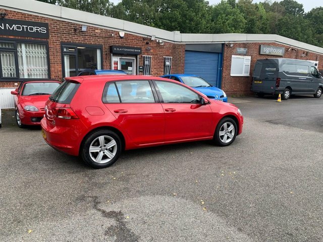 Volkswagen Golf 1.4 Tsi Bluemotion Tech Red #2