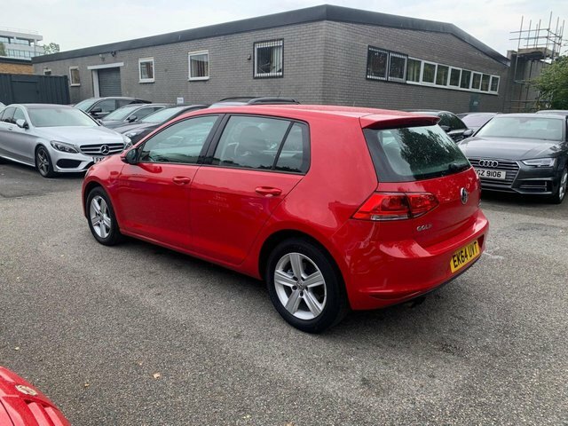 Volkswagen Golf 1.4 Tsi Bluemotion Tech Red #3