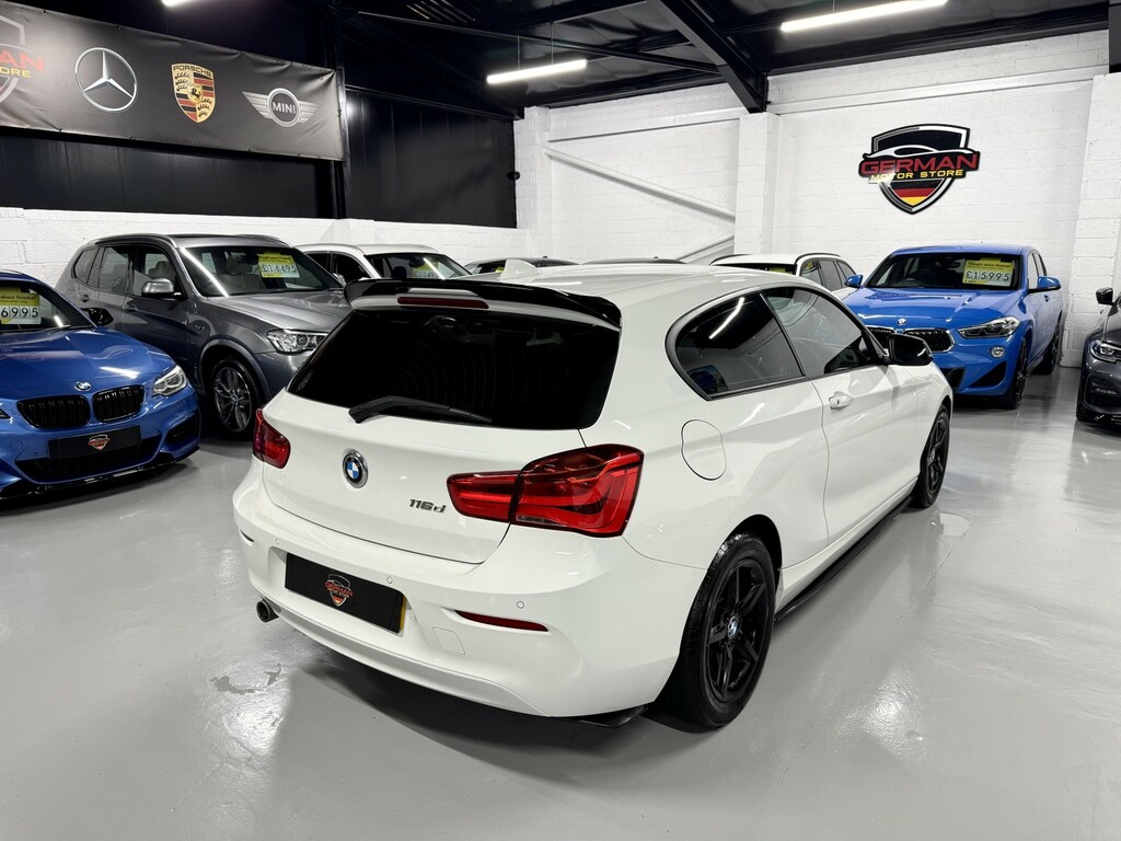 BMW 1 Series 1.5 116D Ed Plus 3-Door White #2