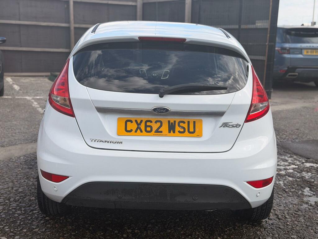 Ford Fiesta 1.4 Titanium CX62WSU White #5