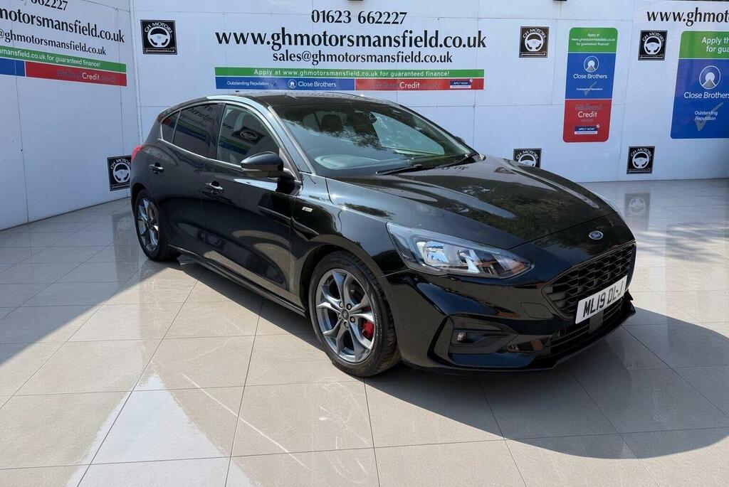 Ford Focus Hatchback 1.0T Ecoboost St-line X Euro 6 Ss Black