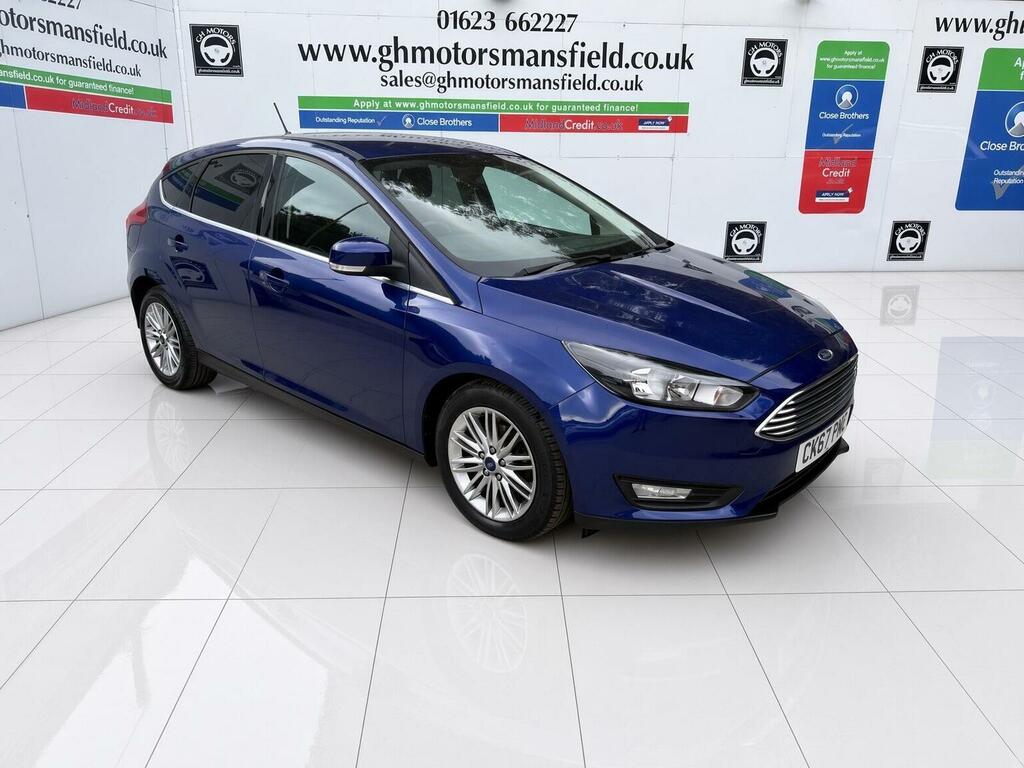 Ford Focus Hatchback 1.0T Ecoboost Zetec Edition Euro 6 Blue