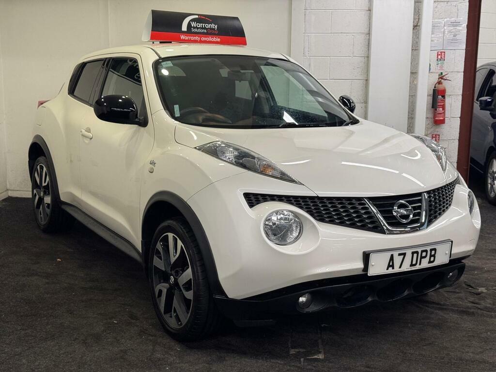 Nissan Juke 1.6 N-tec Cvt Euro 5 White #3