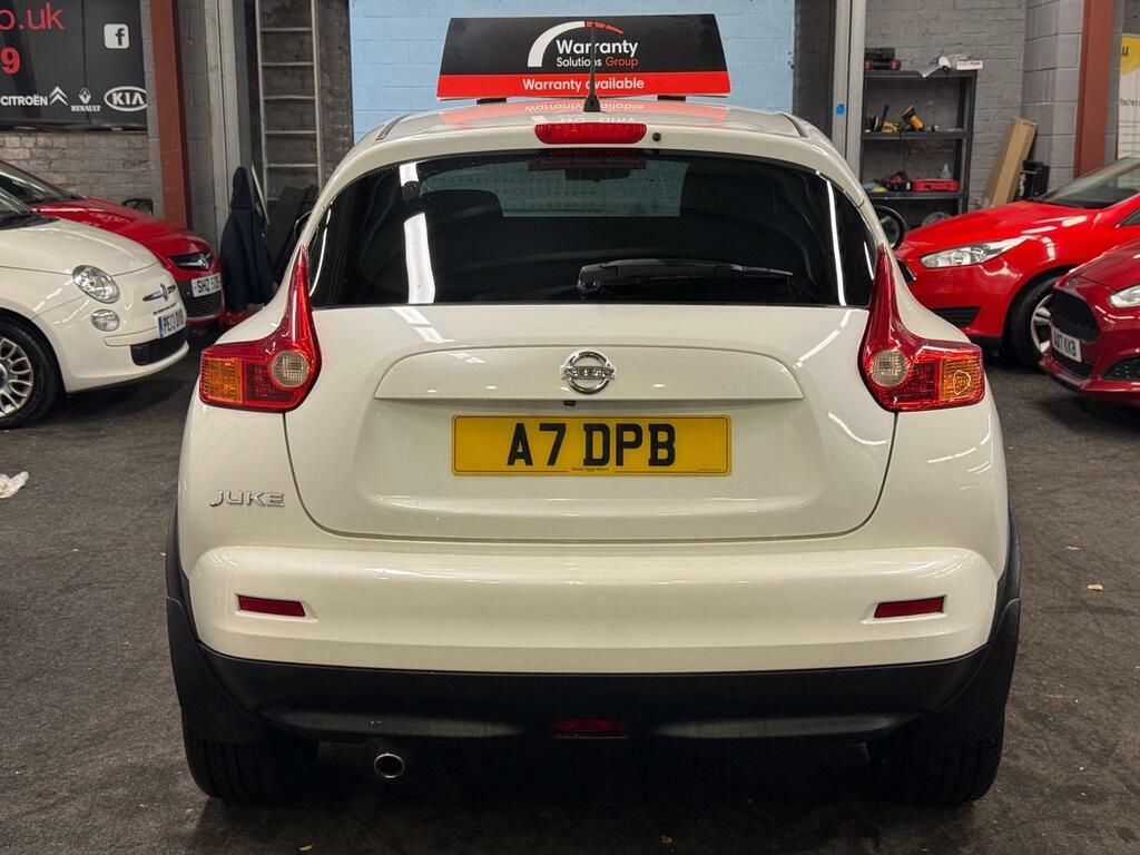 Nissan Juke 1.6 N-tec Cvt Euro 5 White #6