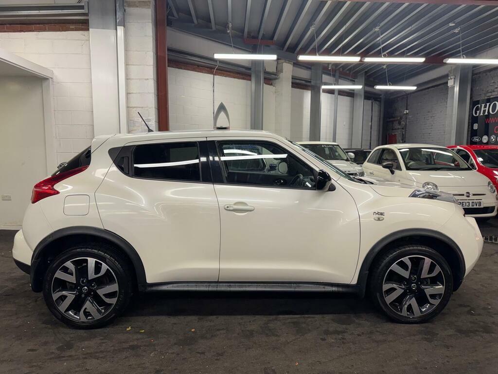 Nissan Juke 1.6 N-tec Cvt Euro 5 White #4