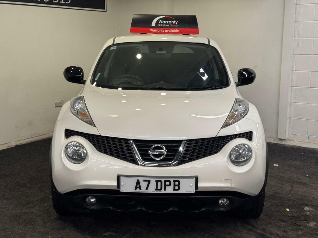 Nissan Juke 1.6 N-tec Cvt Euro 5 White #2