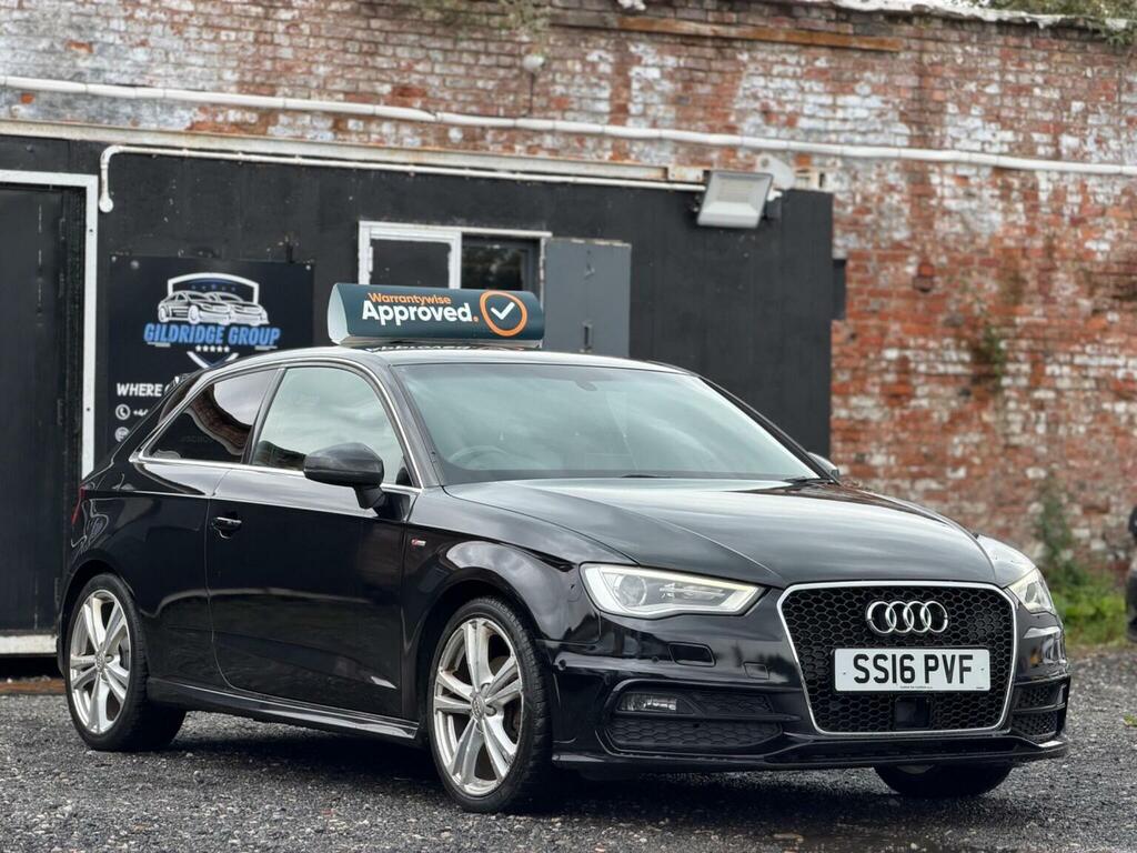 Audi A3 1.4 Tfsi S Line Euro 6 Ss Nav 201616 SS16PVF Black #4