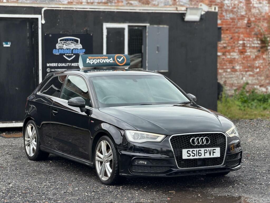 Audi A3 1.4 Tfsi S Line Euro 6 Ss Nav 201616 SS16PVF Black #2