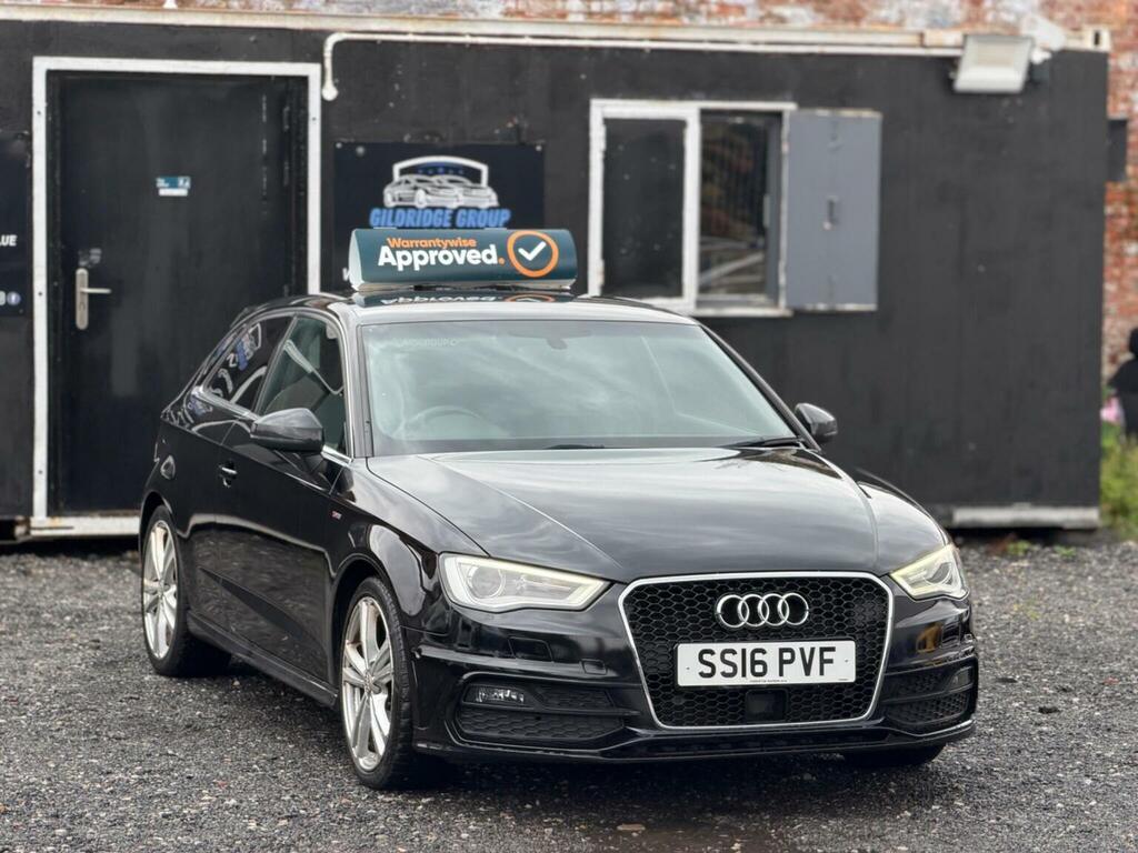 Audi A3 1.4 Tfsi S Line Euro 6 Ss Nav 201616 SS16PVF Black #3