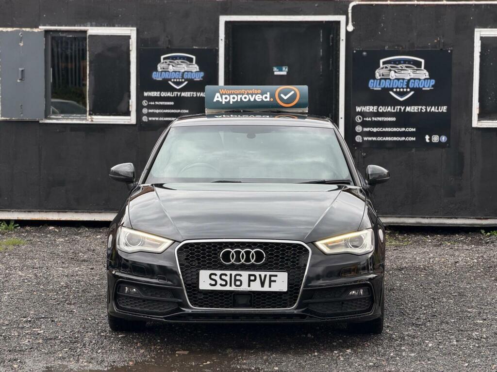 Audi A3 1.4 Tfsi S Line Euro 6 Ss Nav 201616 SS16PVF Black