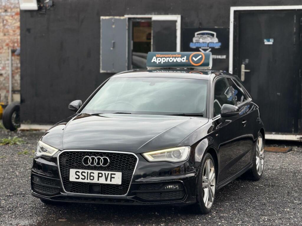 Audi A3 1.4 Tfsi S Line Euro 6 Ss Nav 201616 SS16PVF Black #5