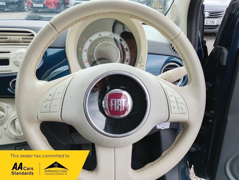 Fiat 500 Pop35rd Tax Ulez Complaint39k Blue #2