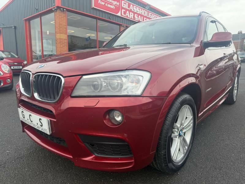 BMW X3 Xdrive20d M Sport Step - 2014 63 Red