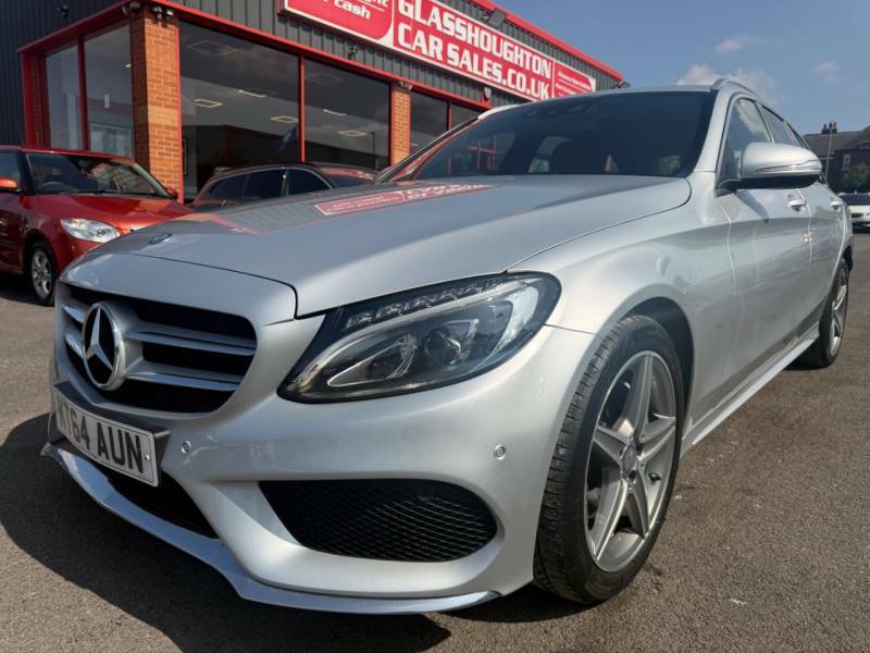 Mercedes-Benz C Class C220 Bluetec Amg Line - 2015 64 Silver