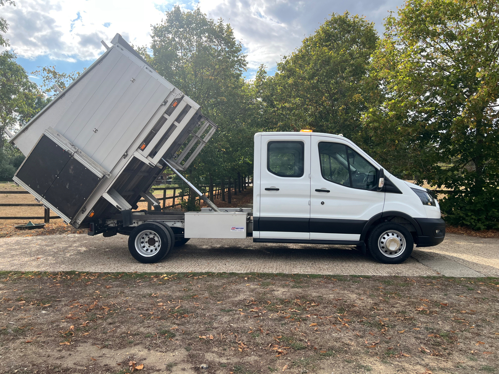 Ford Transit Custom 350 Leader Crewcab Tipper 7 Seater Brit Tip LP23ZJE #6
