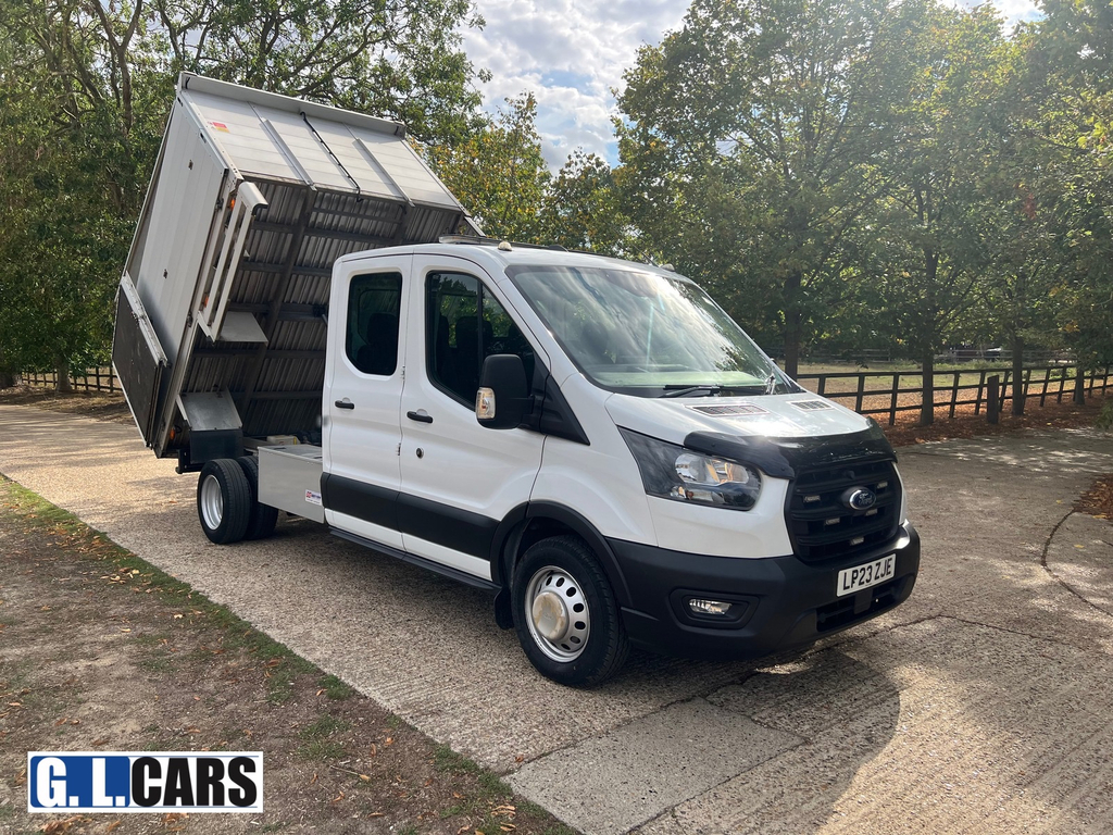 Ford Transit Custom 350 Leader Crewcab Tipper 7 Seater Brit Tip
