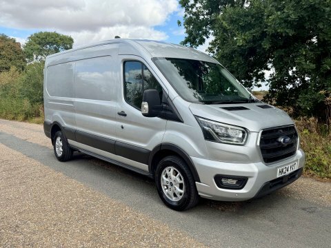 Ford Transit Custom 2.0 350 Ecoblue HK24YVT Silver #2