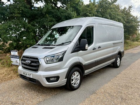 Ford Transit Custom 2.0 350 Ecoblue HK24YVT Silver