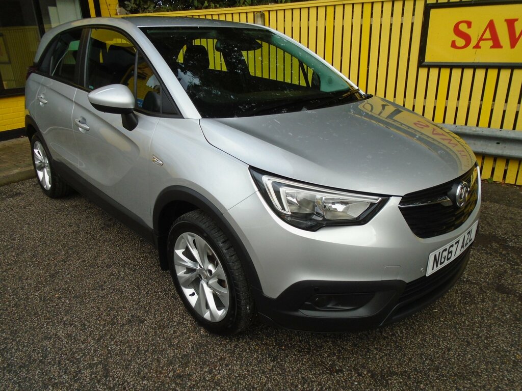 Vauxhall Crossland X 1.2 Turbo Ecotec Se Nav Suv Euro Silver