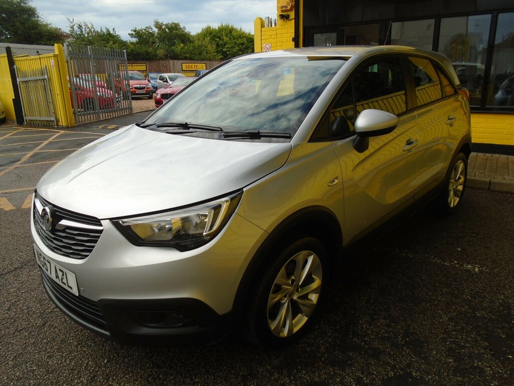 Vauxhall Crossland X 1.2 Turbo Ecotec Se Nav Suv Euro Silver #2