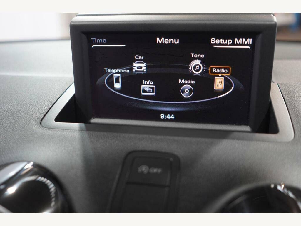 Audi A1 Hatchback Black #14