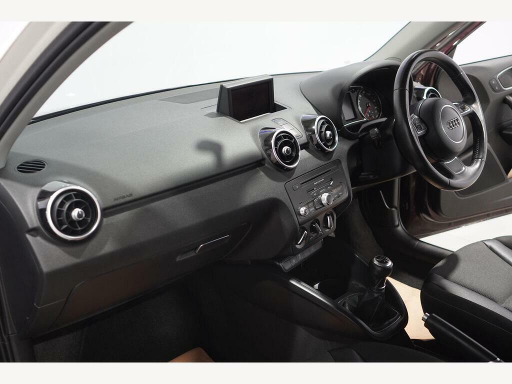 Audi A1 Hatchback Black #13