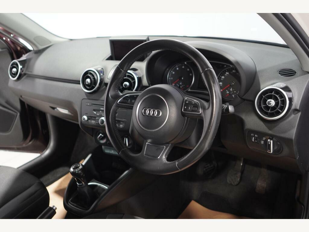 Audi A1 Hatchback Black #11