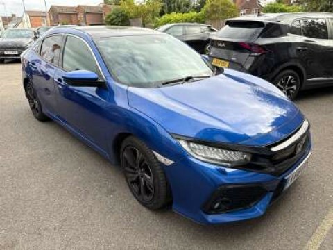 Honda Civic Hatchback 1.0 Vtec Turbo Ex 2018 Blue