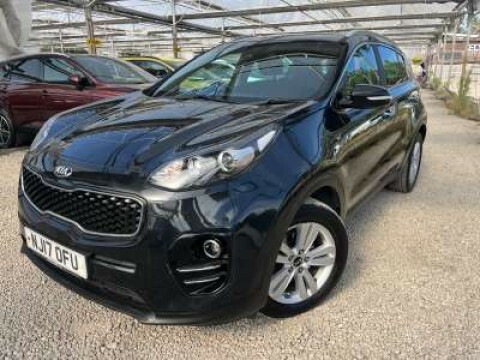 Kia Sportage Suv 1.7 Crdi 2 2017 NJ17OFU Black