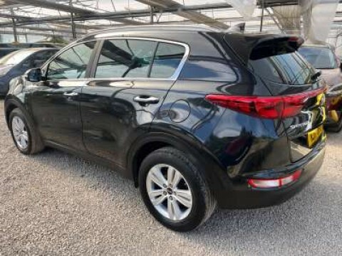 Kia Sportage Suv 1.7 Crdi 2 2017 NJ17OFU Black #3