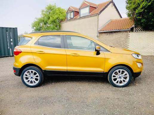Ford Ecosport 1.5 Ecoblue Titanium Navigation 100 Ps 2 Owners Fr Yellow