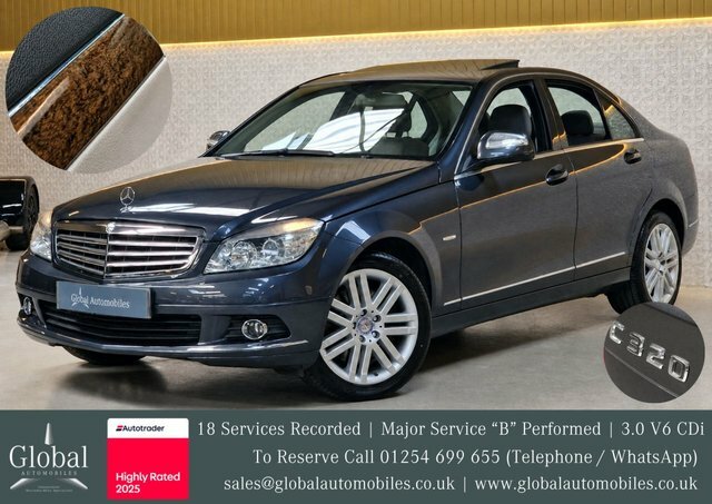 Mercedes-Benz C Class 3.0 C320 Cdi V6 Grey