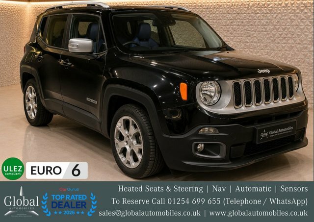 Jeep Renegade 1.4T Multiairii Limited Suv Black