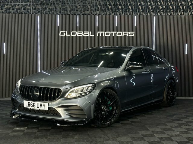 Mercedes-Benz C Class 2018 2.0 C300 Amg Line Saloon G-tronic LR68UMY Grey #2