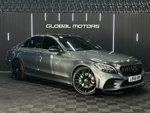 Mercedes-Benz C Class 2018 2.0 C300 Amg Line Saloon G-tronic Grey