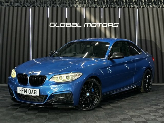 BMW 2 Series Gran Coupe 2014 3.0 M235i Coupe Euro 6 Ss HF14OAB Blue #2