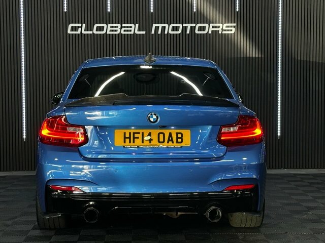 BMW 2 Series Gran Coupe 2014 3.0 M235i Coupe Euro 6 Ss HF14OAB Blue #4