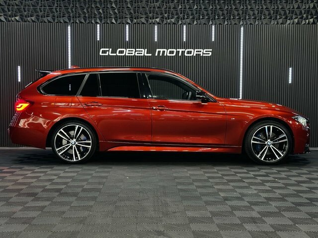 BMW 3 Series 2018 2.0 320D M Sport Shadow Edition Touring D Orange #6