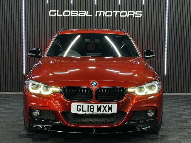 BMW 3 Series 2018 2.0 320D M Sport Shadow Edition Touring D Orange #3